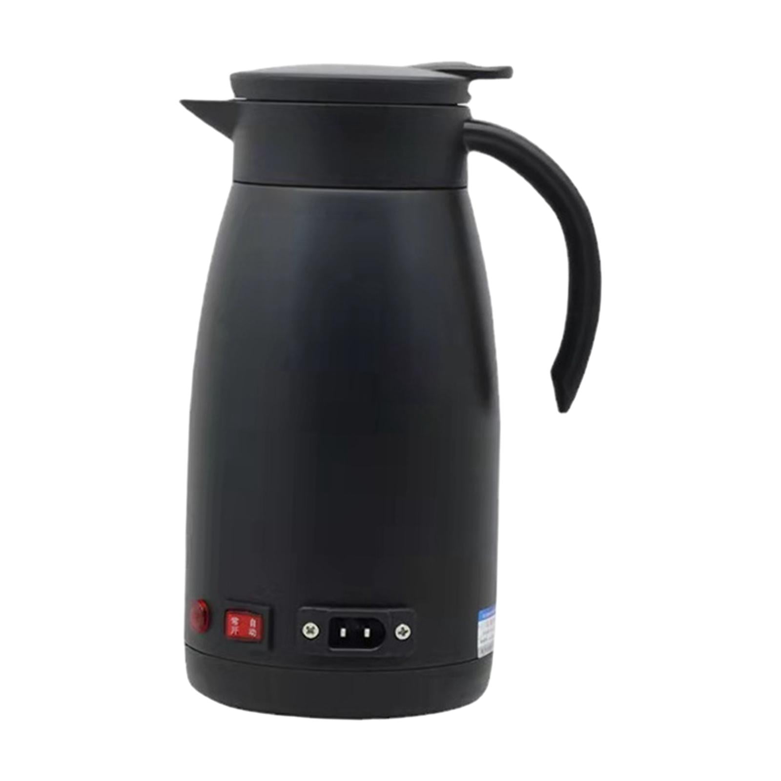 Fiocias 12V 24V Car Kettle, Travel Portable Electric Tea Coffee Kettle Water Boiler and