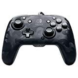 PDP Nintendo Switch Faceoff Deluxe+ Audio Wired Controller - Black Camo--- 500-134-NA-CM00 - Ninte