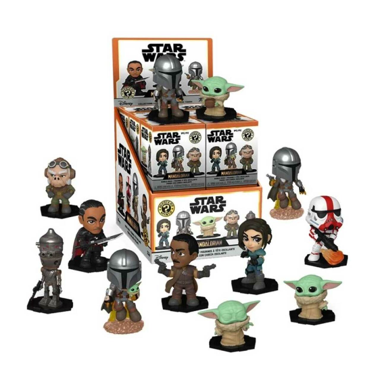 FULL CASE The Mandalorian Funko Star Wars Mystery Minis Blind Boxes