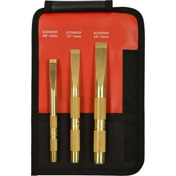 Brass Scraper Set - 3 Piece