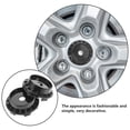 thumbnail image 4 of KAKOWELY car wheel center caps 4Pcs Wheel Hub Center Caps For Car Modification Wheel Rim Hub Cover Universal For Car Tuning And Replacement Black2.36"X2.36"X0.59", 4 of 4