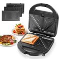 thumbnail image 1 of Aigostar Sandwich Maker Panini Press Grill, 3 in, 1 of 9