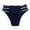 Dark Blue, variant on Sakmal Womens Underwear Briefs Seamless Panties Black Soft Women's Panties L