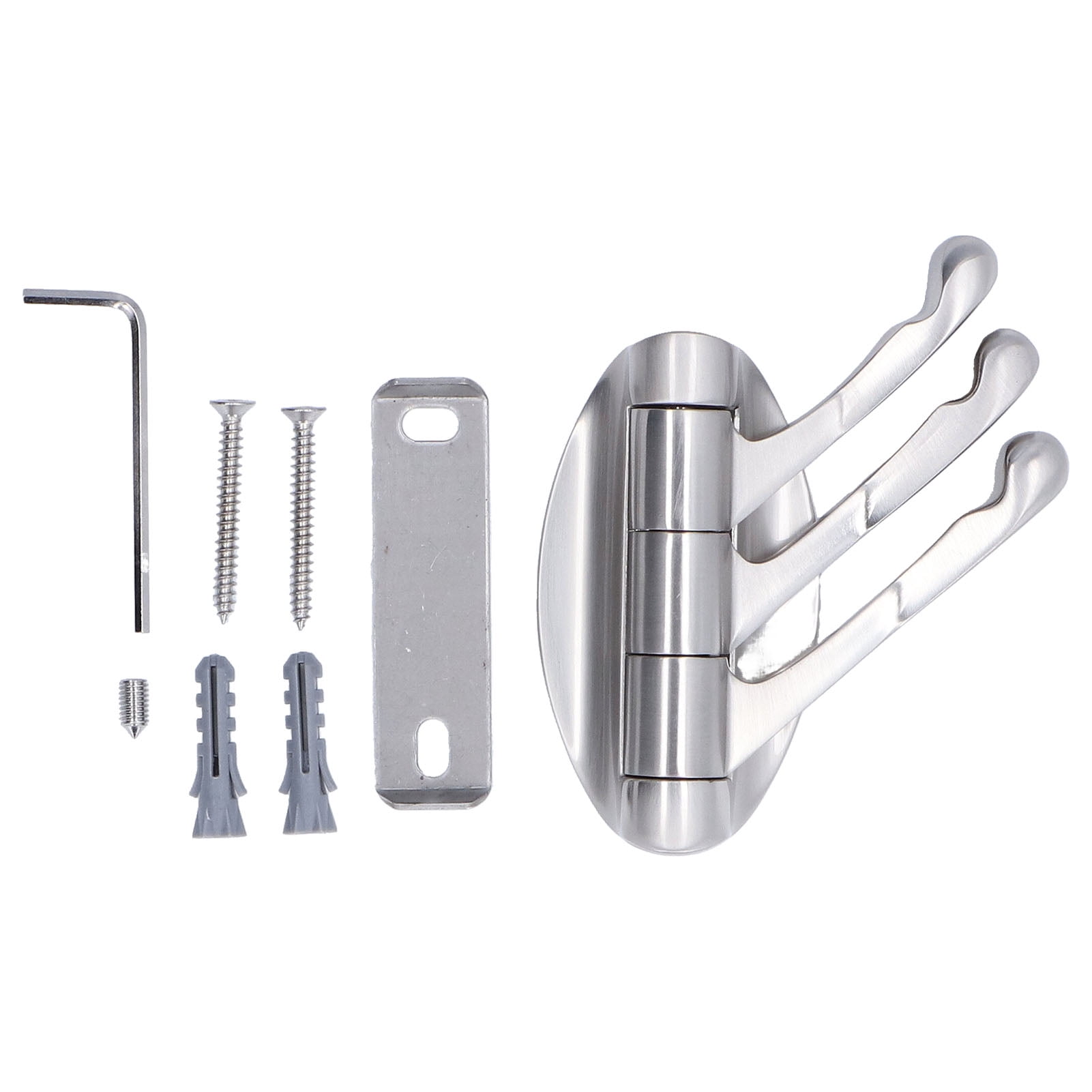 Coat Hook, Unbreakable Hole Installation Wall Mounted Heavy Duty Robe