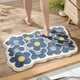thumbnail image 5 of Moss Rug Floral Area Rugs Flowers Bathroom Rug Mat Extra Thick And Absorbent Bath Rugs Non-Slip Soft Bath Carpet Wash Dry Bathroom, 5 of 6