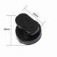 thumbnail image 1 of Self-Adhesive Kitchen Cabinet Handle Refrigerator Door Handle Sliding Door Slide with Adhesive 2 Pcs/Set (small, black), 1 of 3