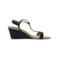 thumbnail image 3 of Style & Co. Womens Mulan Faux Suede Wedge Sandals, 3 of 4