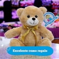 thumbnail image 5 of PELUCHERIA| Oso de Peluche Everbear Edition. Osito de Peluche con moño. Animales de Peluche Suave, Esponjoso y Resistente. Tam: 23 cm. Elaborado en poliéster. (Light), 5 of 5