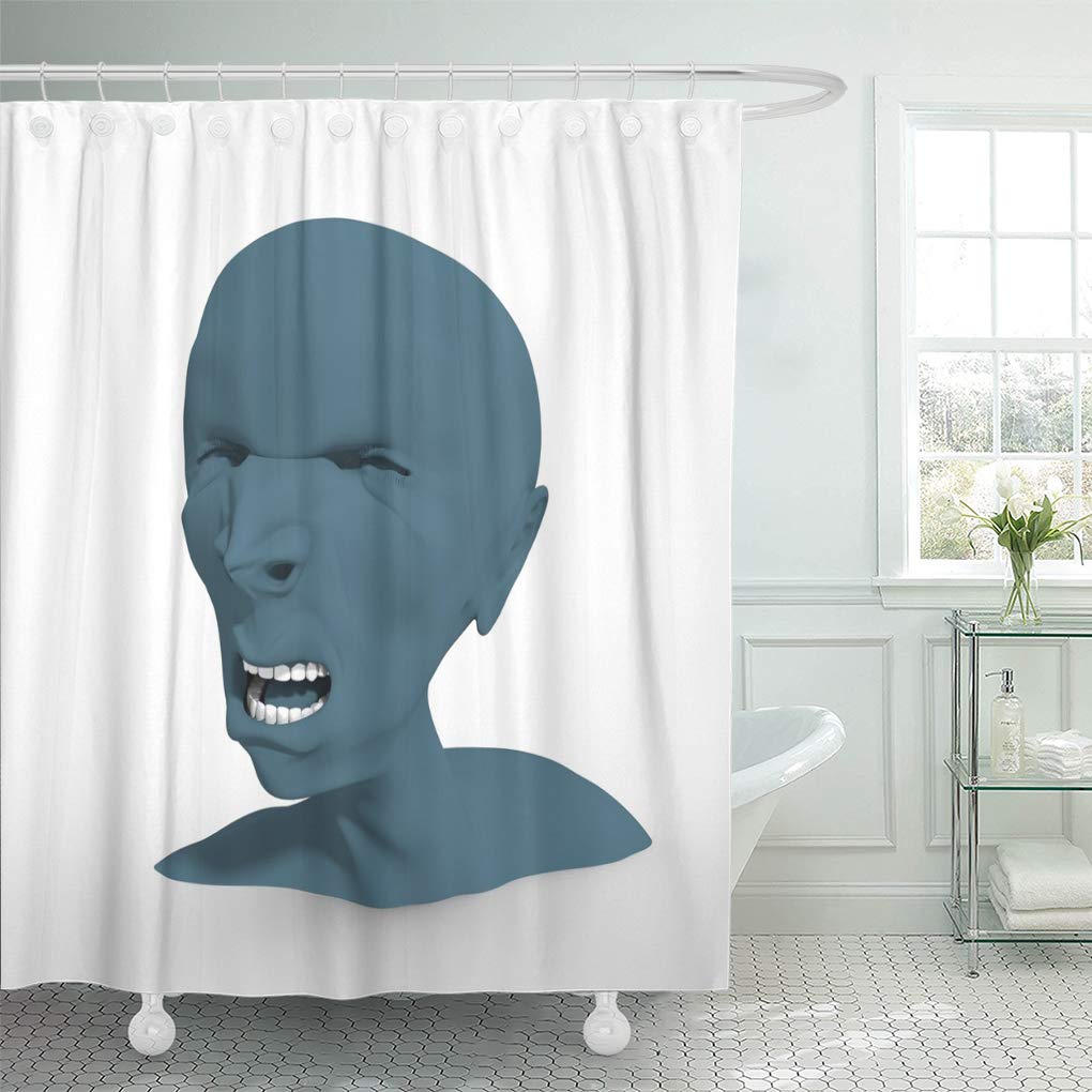 CYNLON Demonic Ugly Face Devil Scream Character Demon Monster Screaming