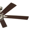 thumbnail image 3 of 330060NI Kichler Lighting Lucian Elite XL - 5 Blade Ceiling Fan with Light Kit In Modern Style-14.25 Inches Tall and 60 Inches Wide-Brushed Nickel, 3 of 10