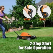 LawnMaster 19 inch 2-in-1 Electric Lawn Mower, 12AMP, ME1218X