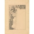 thumbnail image 3 of Julius Schnorr Von Carolsfeld 18x24 Black Modern Framed Museum Art Print Titled - Siegfried Battles with the Gatekeeper as Alberich Approaches (1865), 3 of 5