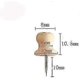 thumbnail image 3 of Set of 50 Wooden Hat Shaped Cork Thumbtacks with Steel Tip, 3 of 5
