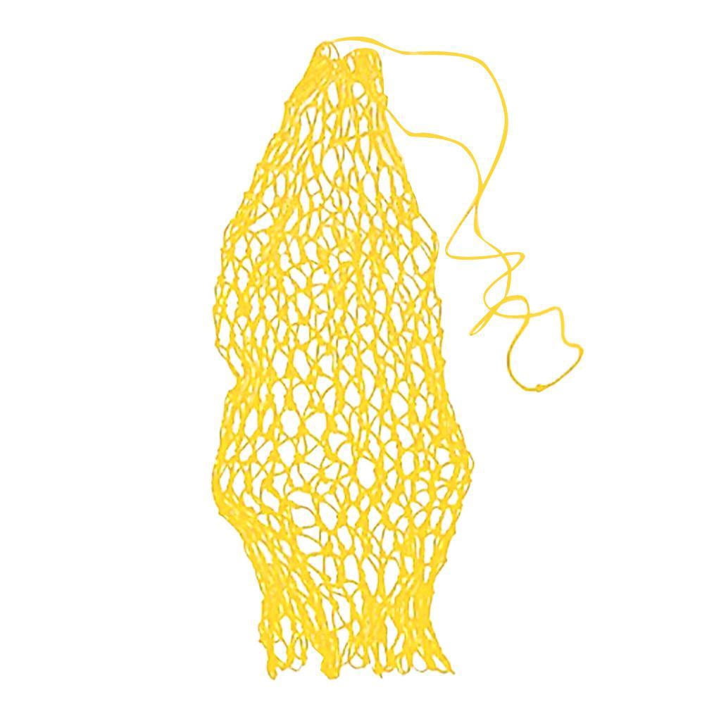 koolsoo Equestrian Horse Feeder Hanging Feed Hay Haylage Net Mesh Bag Yellow