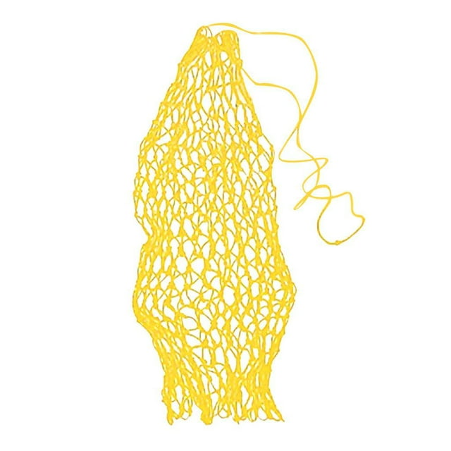 jinwen Equestrian Horse Feeder Hanging Feed Hay Haylage Net Mesh Bag Yellow
