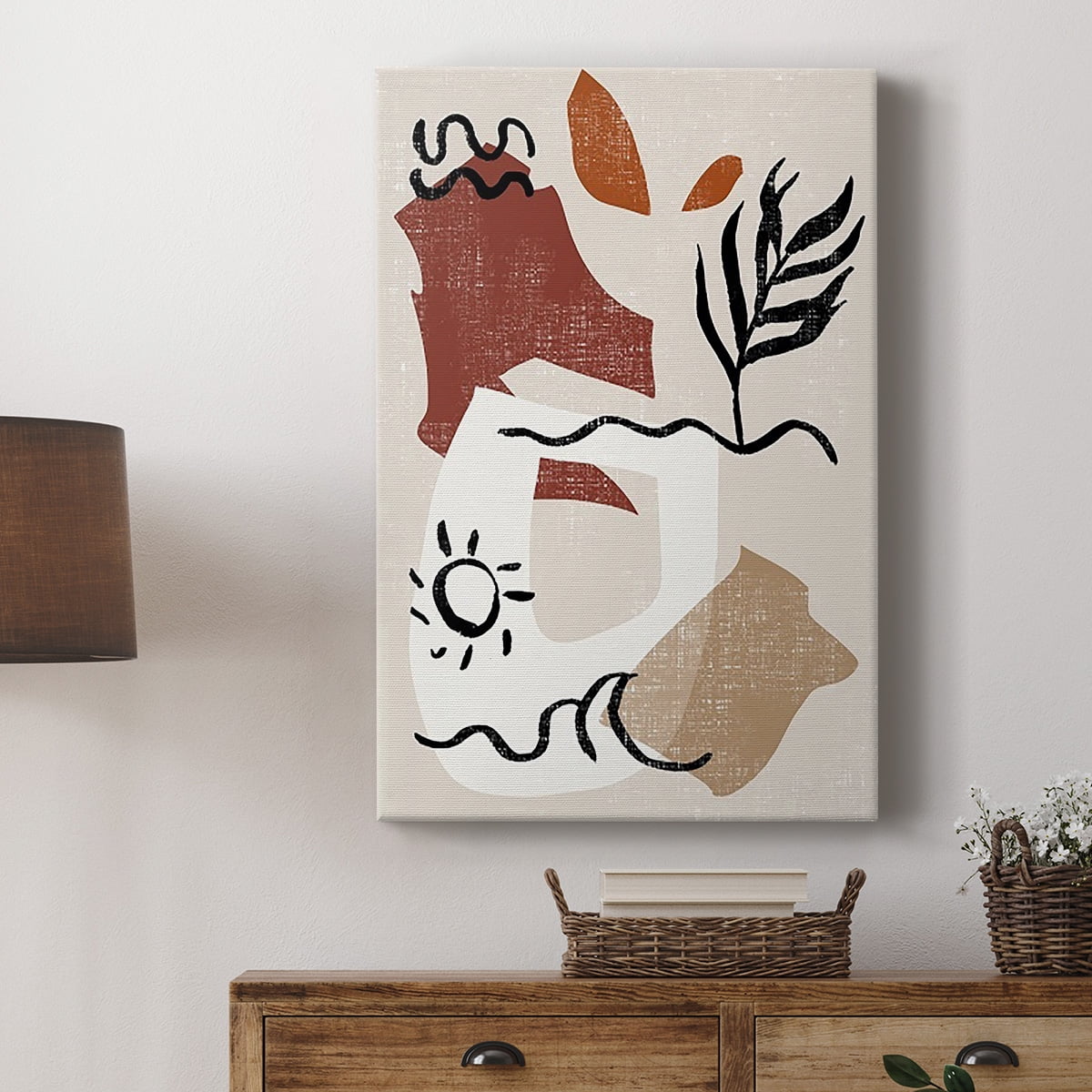 Soft Palms IV Premium Gallery Wrapped Canvas - Ready to Hang