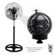 thumbnail image 4 of Ventilador 3 En 1 Pedestal Piso Y Pared 3 Aspas 18 Pulgadas LUMO Negro, 4 of 9