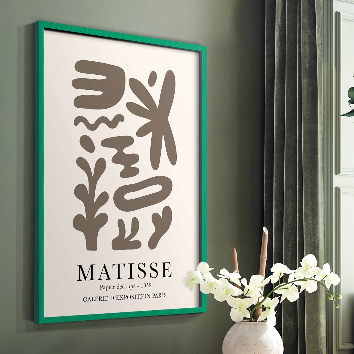 Matisse CCXXVII in Solid Wood 8 x 10 Framed Print