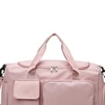 thumbnail image 4 of LHSHID Large Foldable Travel Duffel Bag, Sports Tote Gym Bag with Wet Pocket, Carry on Hospital Bags, Shoulder Weekender Overnight Bag for Women and Men, 4 of 6