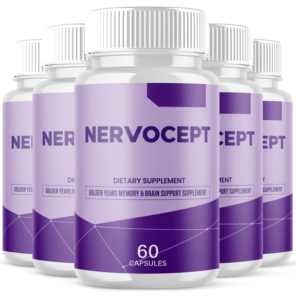 Nervocept Advanced Nerve Health Support Pills Natural Vitamin Supplement Nervo Cept 300 Capsules