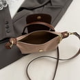 thumbnail image 4 of Pequeños Bolsos Hombro Cuerpo para Femeninos Bloques Color (caqui), 4 of 9