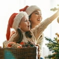thumbnail image 4 of CILENON Pearl Christmas Earrings Christmas Creative Holiday Party Earrings Jewelry Hoop Earrings Women (I,One Size), 4 of 5