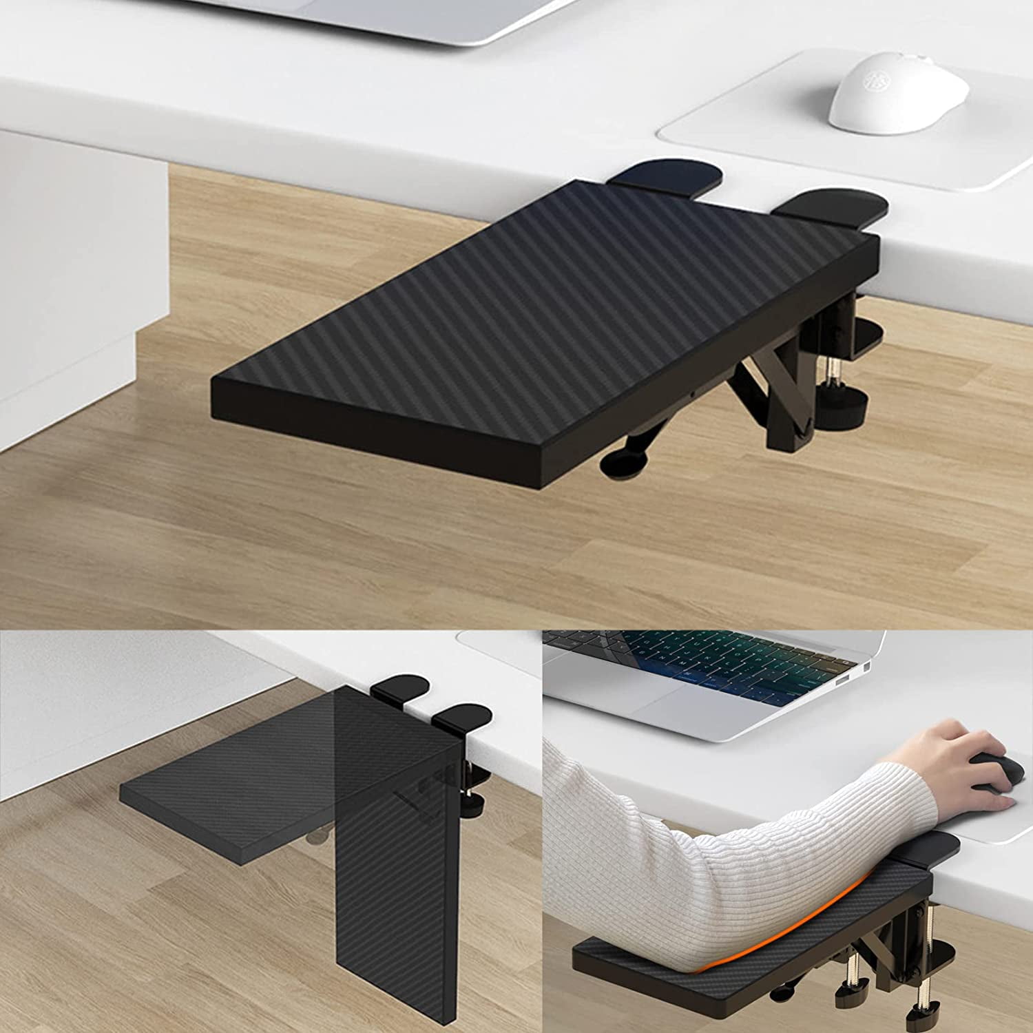 Catekro Arm Rest for Desk, Ergonomic Desk Extender, Suitable for