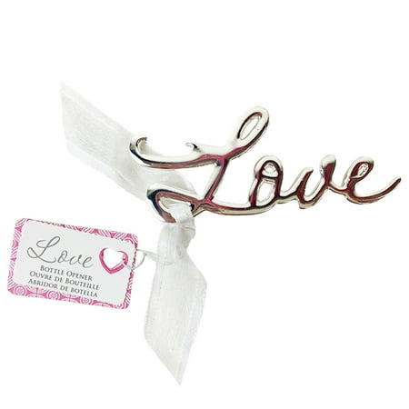 - Just Artifacts Love Wine Bottle Opener - Perfect Party Favors or Gifts for Weddings, Bridal Parties, and Home Decor.