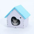 thumbnail image 3 of Visland Hamster House, PVC Hamster Hideout Accessories Toy,Funny Living Hut Nest for Small Animals Like Dwarf Hamster and Mouse, 3 of 6