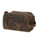 thumbnail image 1 of Neceser KomAlc Leather Buffalo Travel Dopp Kit Resistente al Agua, 1 of 8