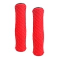 thumbnail image 3 of 2Pcs Grips Handle Bar Grips Shock Resistance Comfortable Handlebar Grips Bike Grips for BMX, Foldable , Road Bikes, Red, 3 of 8