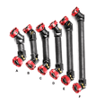 thumbnail image 2 of Youkk 1/14 Remote Control Model Car Transmission Shaft Upgrade Simulation Driveshaft Assembly Modification Repairing Type 3 1Set, 2 of 6