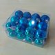 thumbnail image 3 of 24 Uds bolas navideñas Advancent para colgar Adornos de plástico Adornos para árbol navideño Multi-Color Kits de decoración para fiestas azul, 3 of 5