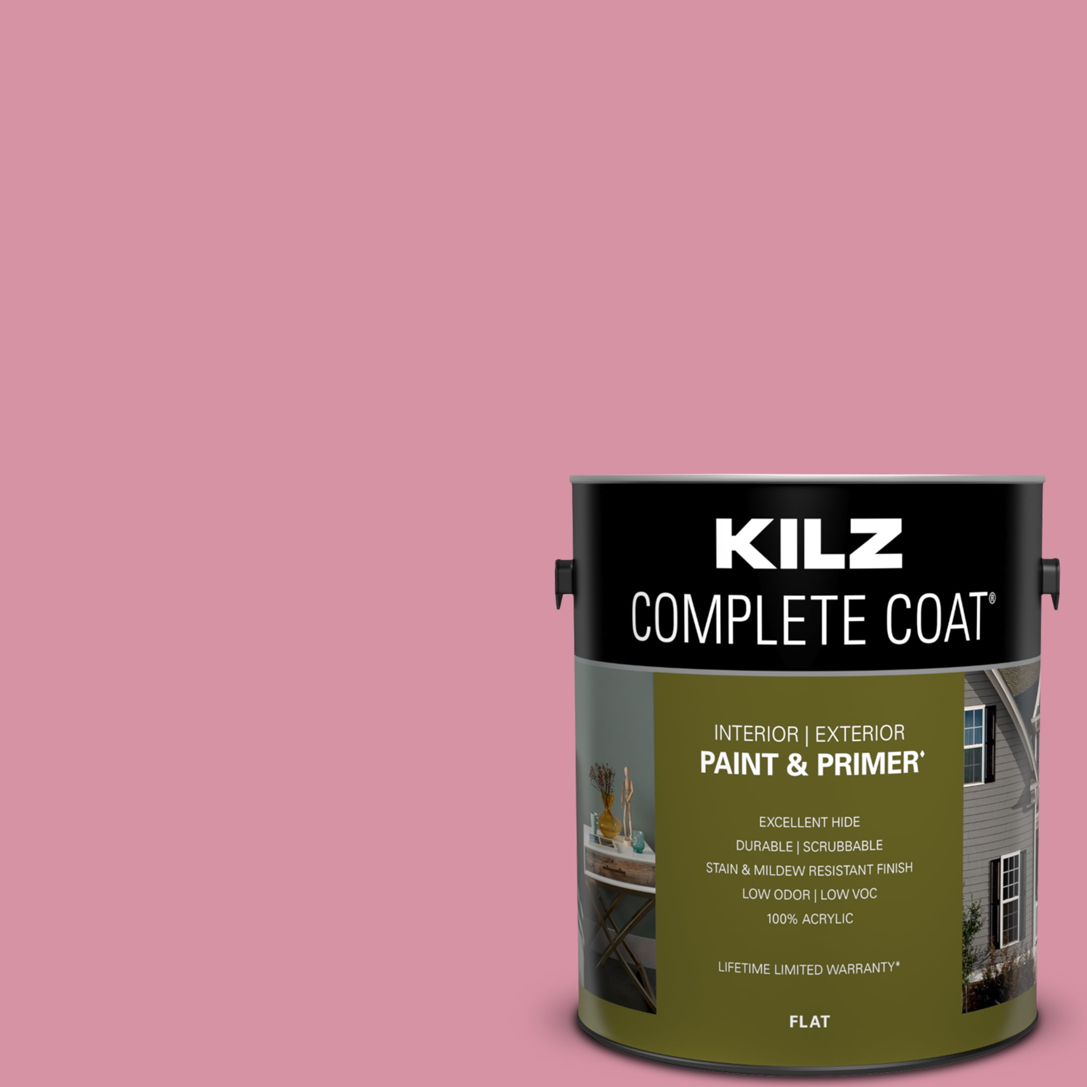 Sincerity, KILZ Complete Coat Interior/Exterior Paint & Primer, 1 Gallon #LA260-01