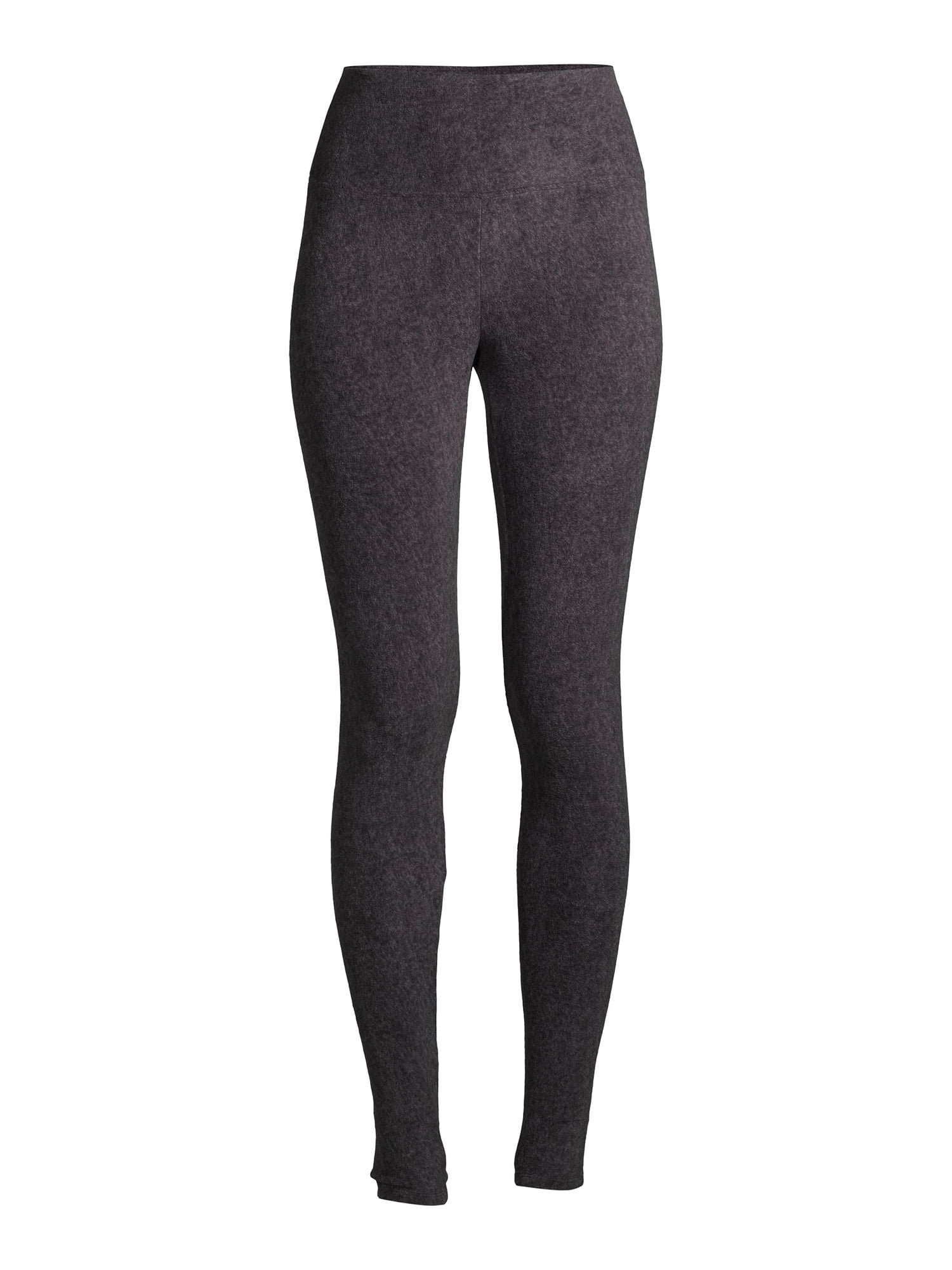 ClimateRight by Cuddl Duds Stretch Women's Warm Stretch Fleece High Rise Base Layer Thermal Legging, Sizes XS to 4X