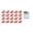 A, variant on AnuirheiH Christmas String Lights Snowman Santa Claus Decoration Light String LED Copper Wire Light String