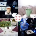 thumbnail image 2 of RYLABLUE Happy Halloween Set of 4 Coaster for Drinks, Absorbent Ceramic Stone Coasters Cup Mat with Cork Base for Home Kitchen Room Coffee Table Bar Decor, 2 of 4