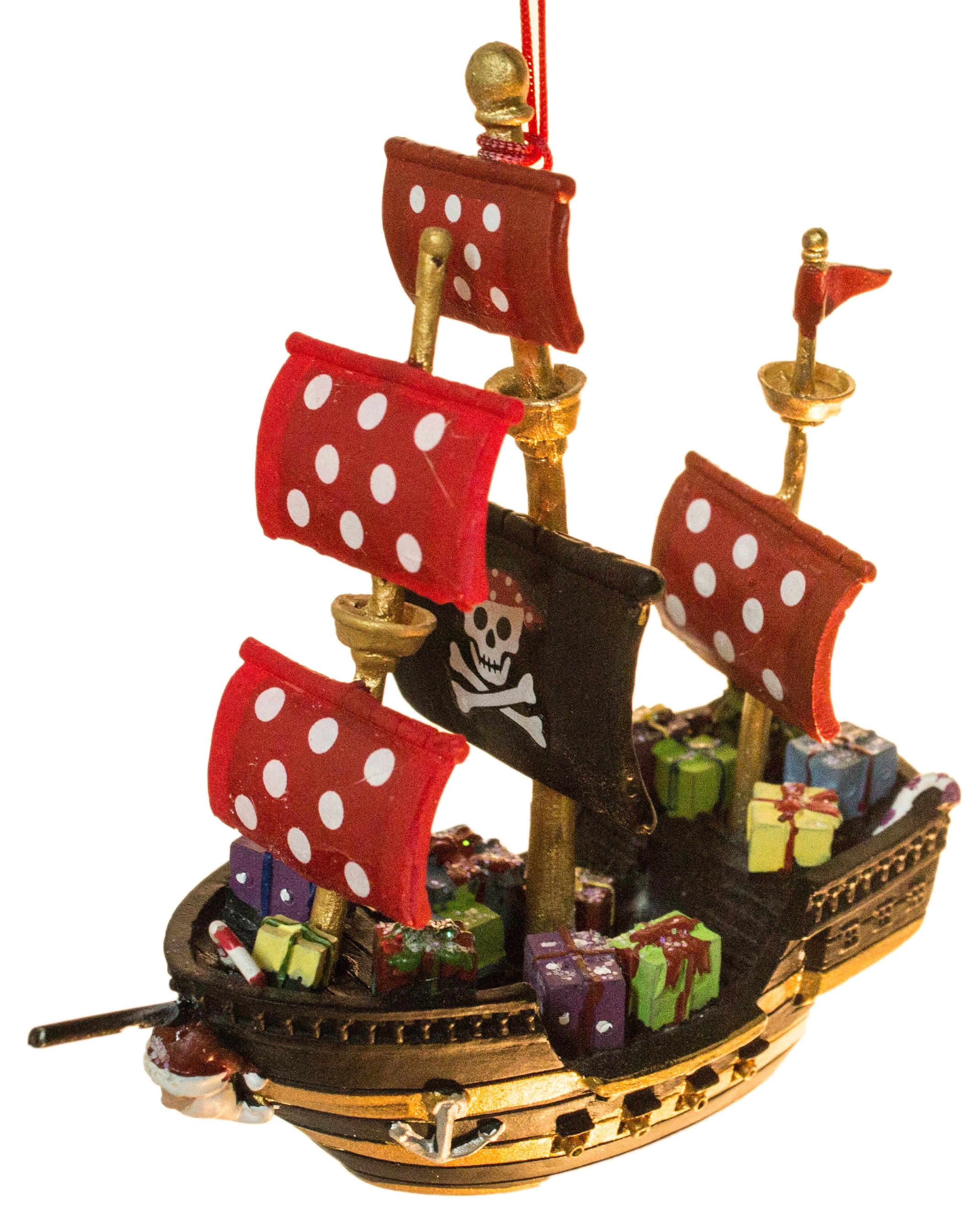 Pirate Ship Christmas Ornament 