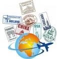 thumbnail image 2 of Travel Wall Mural by Wallmonkeys Peel and Stick Graphic (24 in H x 22 in W) WM67309, 2 of 4