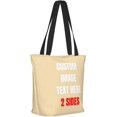 thumbnail image 2 of Custom Tote Bag With Logo Photo, Custom Bag, Personalized Shopping Bags Reusable Grocery Bags Bulk For Work Travel Gifts, 2 of 8