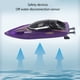 thumbnail image 4 of Barcos de Carreras de Control Remoto, Luces lideró a Deslumbrantes de Boat Rc de Alta Velocidad para la Piscina para Niños, 4 of 7
