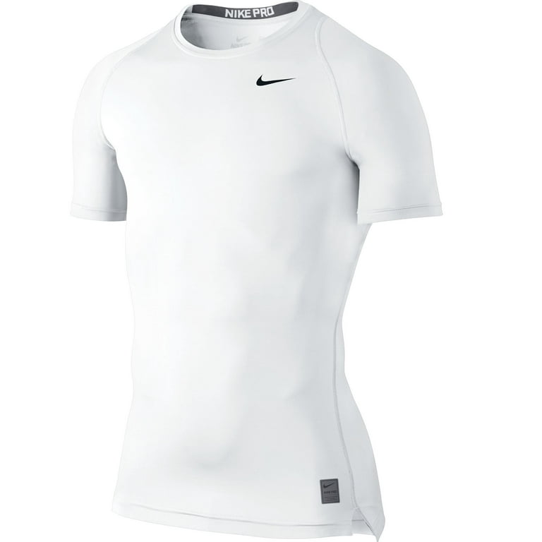 Nike pro cool short sleeve top 703094-100 - Walmart.com