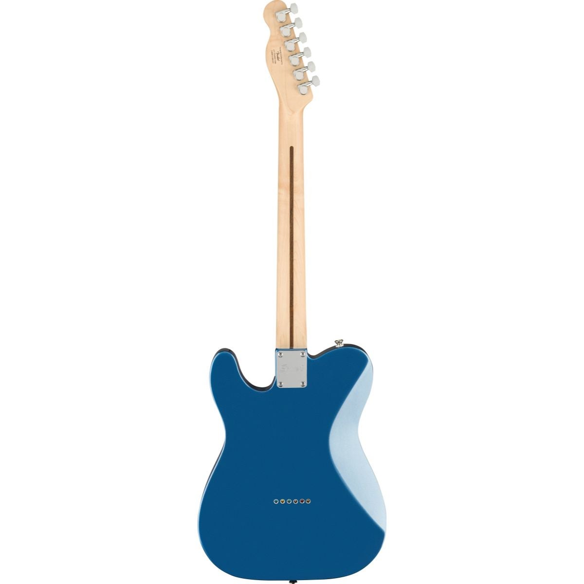 Squier Affinity Telecaster Electric Guitar with Two Single-Coil Pickups, Lake Placid Blue