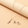 thumbnail image 3 of Conjunto de aretes de collar de diamantes de joyería de moda para damas Wmkox8yi sjalhkljlk1335, 3 of 6
