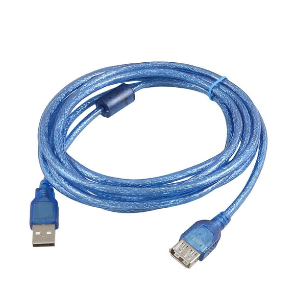 Unique Bargains Unique Bargains Blue USB 2.0 Type A Male-female Extension Cable 9.8Ft for PC Computer