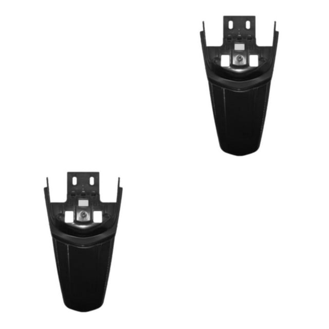 Dalazy Motocross Rear Mudguard Beautiful Appearance Made With Plastic Multifunctional black 2Set