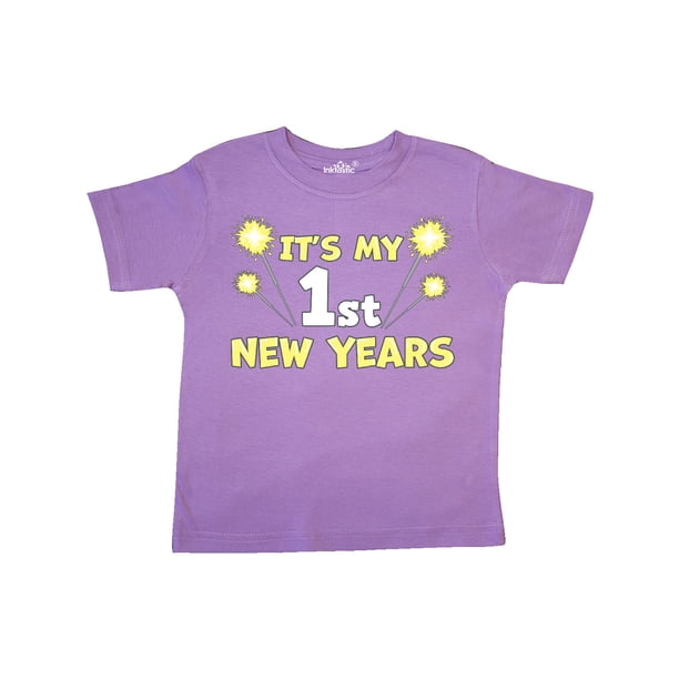 INKtastic My First New Years Toddler TShirt