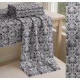 thumbnail image 6 of Soimoi Grey Cotton Cambric Fabric Filigree Damask Print Sewing Fabric Yard 42 Inch Wide, 6 of 7