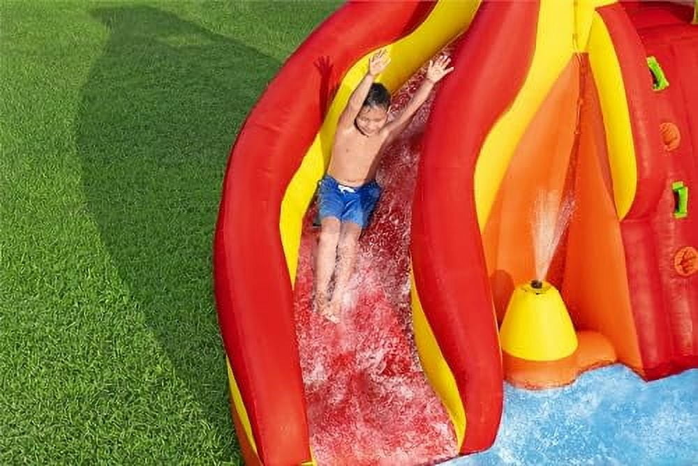 BESTWAY H2OGO! LAVA SPLASH KIDS INFLATABLE WATER PARK, LAVA SPLASH, 53463E-NEW
