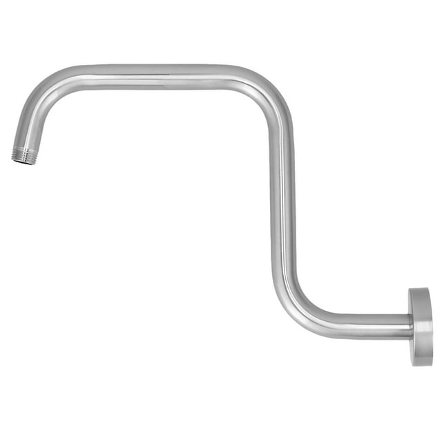 Brazo de extensión de cabezal de ducha, 13 pulgadas en forma de S, elevador de cabezal de ducha, suministros de baño, estética elegante